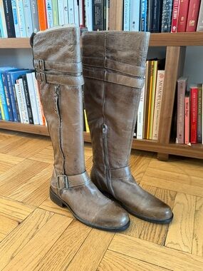 Kellen Tall Riding Boot in Brown